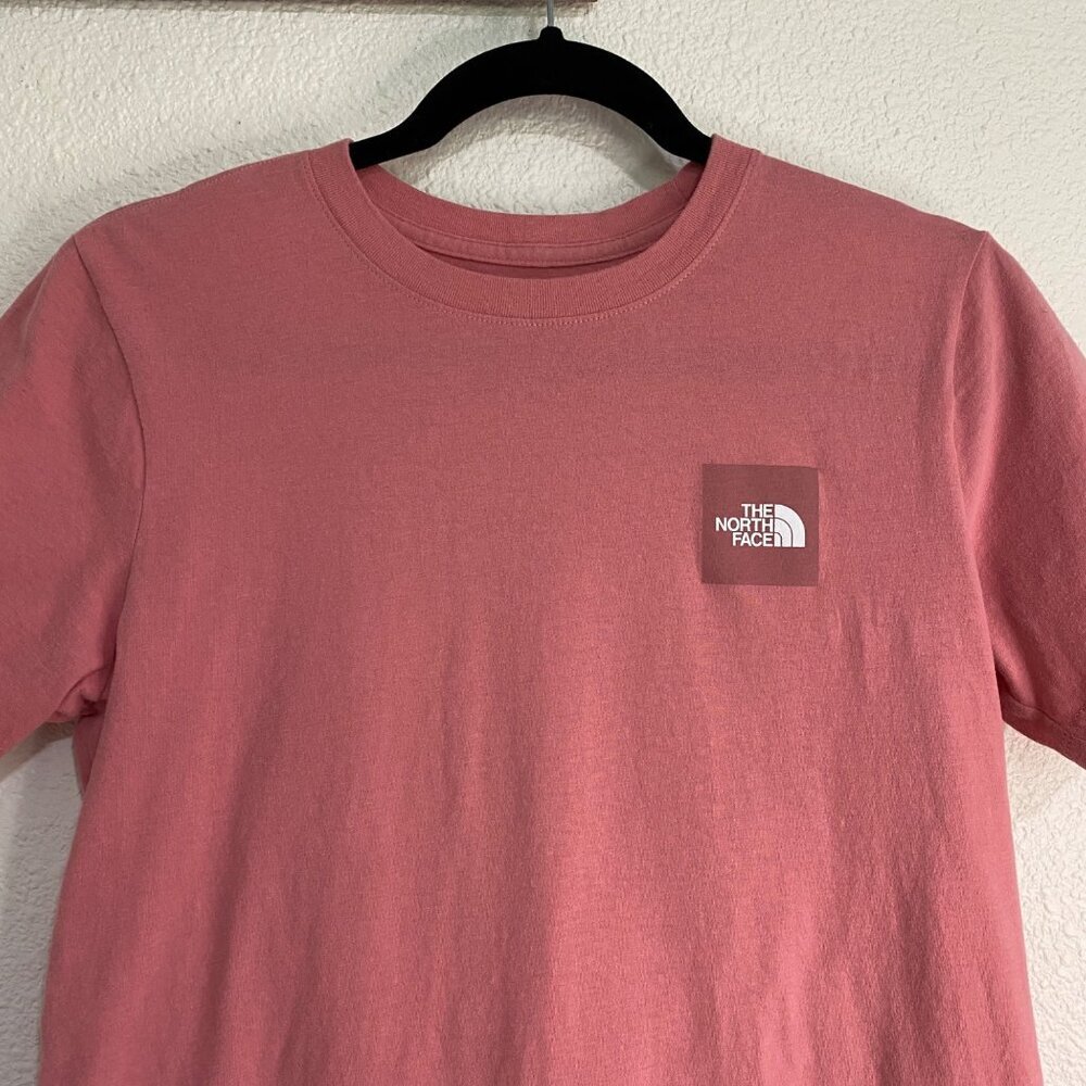 The North Face Women's Small Pink Never Stop Exploring Short Sleeve Tee - Picture 10 of 13